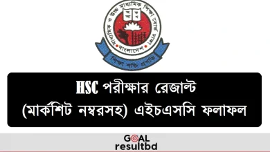 HSC পরীক্ষার রেজাল্ট