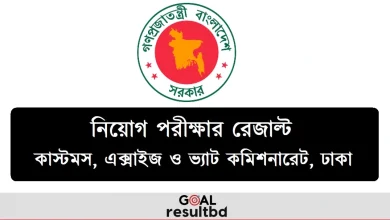 VAT Dhaka West Exam Result